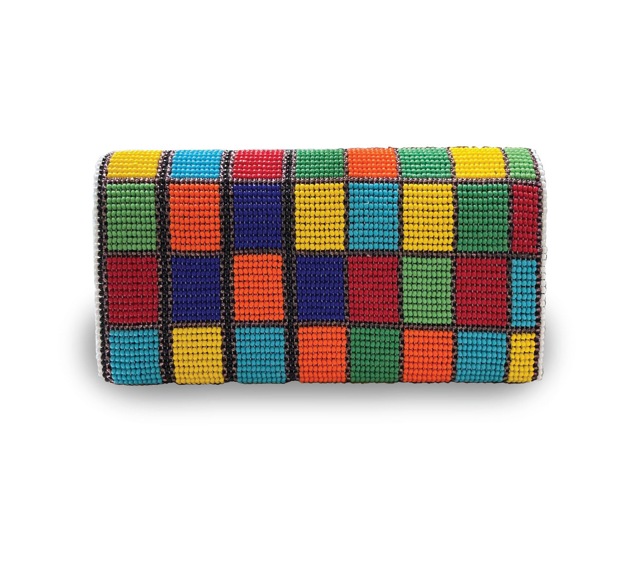 Beaded Clutch Bag Rectangles