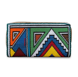 Beaded Purse Ndebele Triangles 2