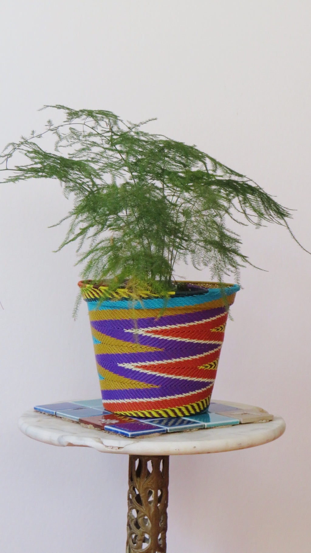 Wire Woven Planter Small Limited Edition