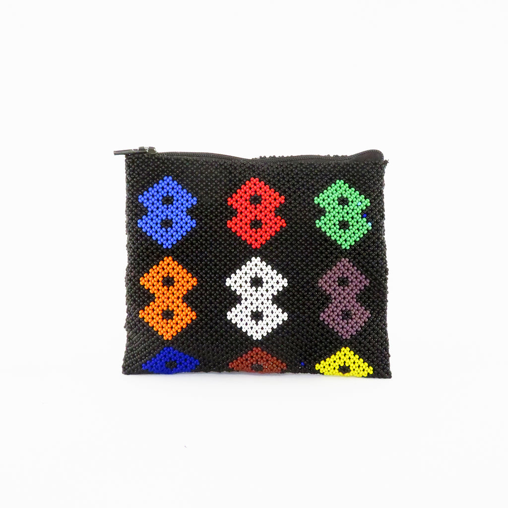 South African beaded change purse