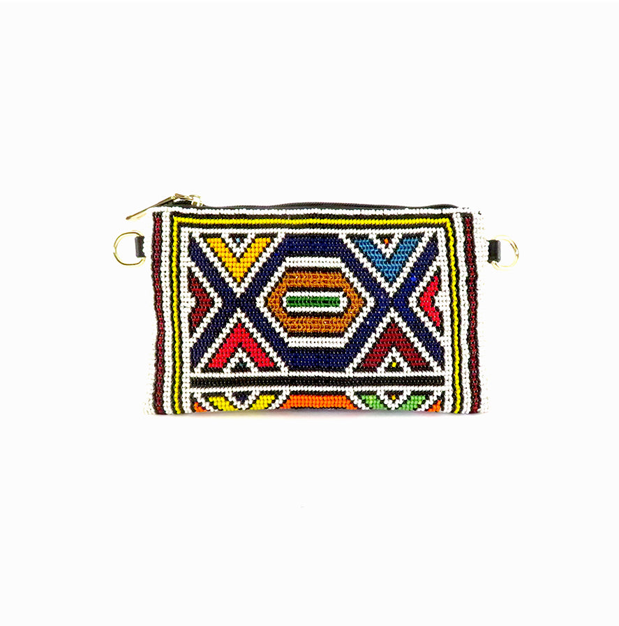 Small beaded bag made in South Africa